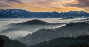 Nebelgrenze Schweiz